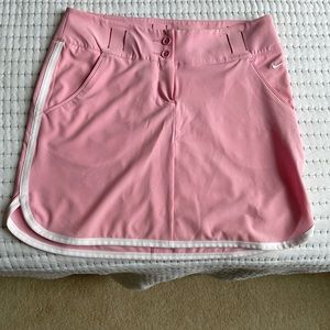 PINK NIKE GOLF SKIRT